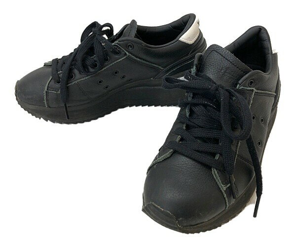 【中古】【レディース】ONITSUKA TIGER LAWNSHIP PF 1183A531 オニツカタイガー スニーカー シューズ 靴 サイズ：23.0cm US 4 1/2 カラー：BLACK 万代Net店