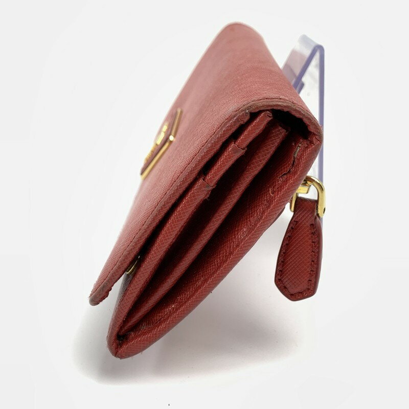 【中古】【レディース】PRADA プラダ 1MH132 QHH F068Z 長財布 財布 ウォレット カラー：レッド 赤 181-211004-gm-18-fuz 万代Net店