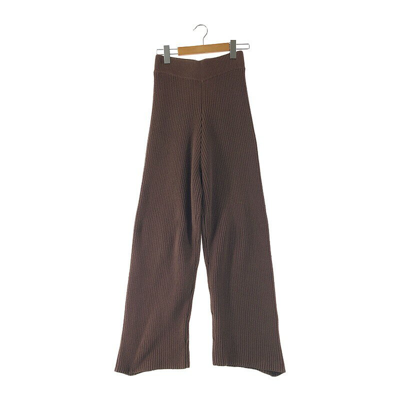 【中古】【レディース】RIM.ARK KNIT PANTS 460AAL71-0060 リムアーク ニットパンツ ボトムス サイズ：36 カラー：ホワイト 万代Net店 171-220119-rs-04-tag
