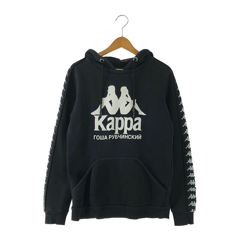 【中古】【メンズ】GOSHA RUBCHINSKIY × KAPPA 17SS PULLOVER HOODIE ゴーシャラブチンスキー カッパ 別注 コラボ プルオーバーフーディー パーカー サイズ： 万代Net店