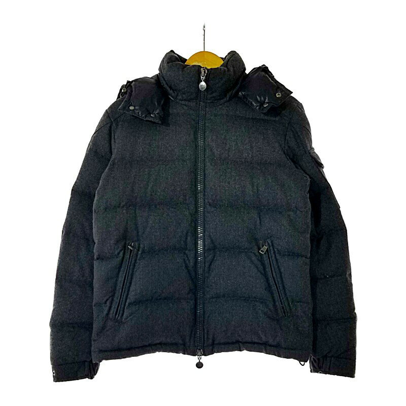 【中古】【メンズ】MONCLER MONTGENEVRE モンクレール モンジュネーブル ダウンジャケット アウター インポート サイズ：1 カラー：グレー 万代Net店