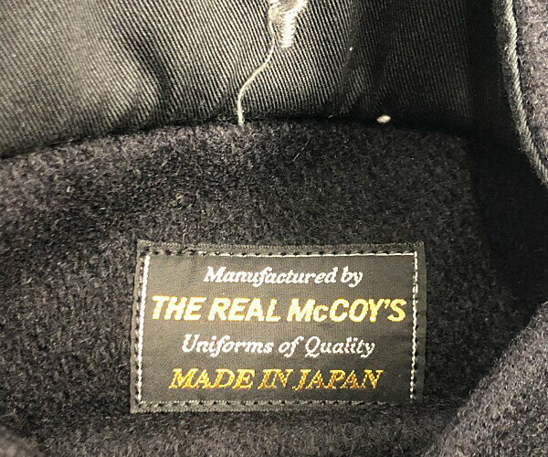 はこちら REAL U.S.ARMY WOOL MACKINAWTHE ウールジャケット トップス アウター 品番:W-669-QM-CIV-230 万代Net店：万代Net店 MCCOY'S ザ・リアルマッコイズ ブラック