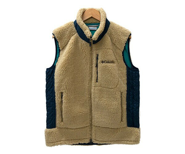 【中古】【メンズ】Columbia ARCHER RIDGE VEST PM1179 コロンビア アーチャーリッジベスト ジャケット サイズ：M カラー：BEIGE 万代Net店