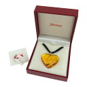 yÁzyfB[XzBaccarat CRYSTAL HEART NECKLACE oJ NX^ n[glbNX ANZT[ TCYFS69cm  5mm gbv 40~38mm NetX