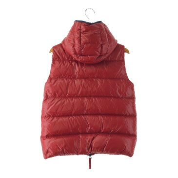スーパーセール限定!30%OFF~【中古】【レディース】DUVETICA HOODED DOWN VEST 01703550 デュベティカ フーデッドダウンベスト ライトアウター サイズ:14 カラー:レッド 万代Net店