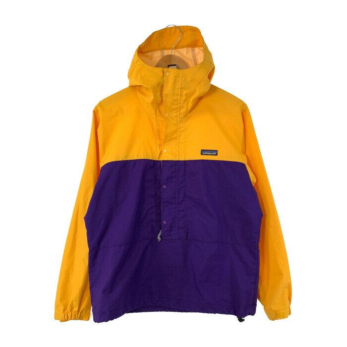 スーパーセール限定!!20%OFF〜【中古】【メンズ】Patagonia パタゴニア NYLON MOUNTAIN PARKER ナイロン マウンテン パーカー ジャケット トップス アウター サイズ：XS カラー：オレンジ 橙 パープ