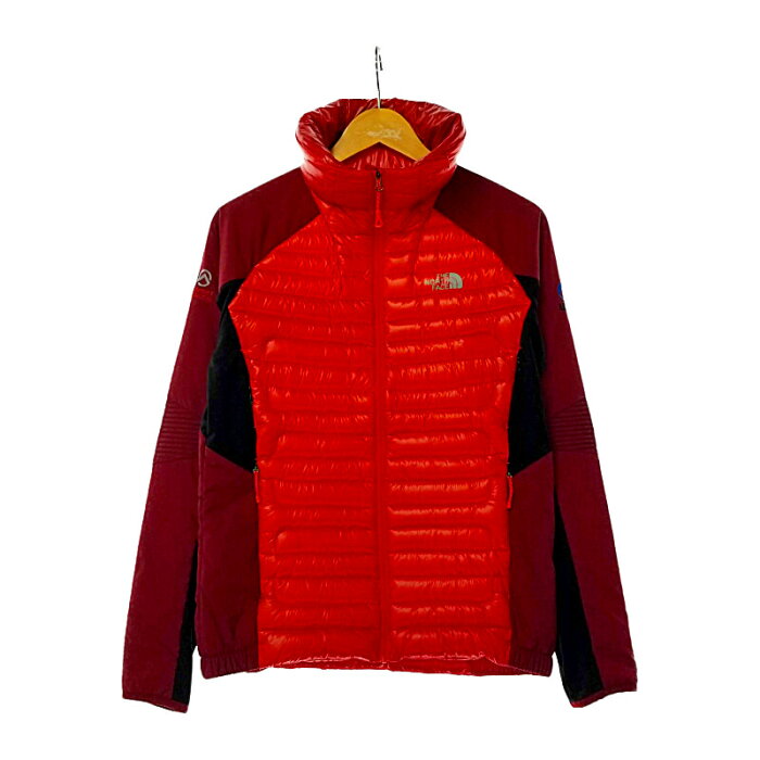 スーパーセール限定!20%OFF~【中古】【レディース】THE NORTH FACE SUMMIT SERIES UIAA PERTEX QUANTUM GL PRO DOWN NFJ1DG58 ザノースフェイス サミットシリーズ パッカブル ストレッチ フーデッドジャケット ブルゾン アウター サイズ：(90)S カラー：レッド 万代Net店