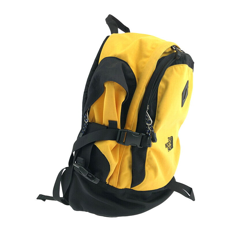 【中古】【メンズ/レディース】THE NORTH FACE WASATCH REISSUE BACKPACK NF0A3KUQ ザ ノースフェイス ワサッチ リイッシュー バックパック デイパック リュックサック カバン サイズ：約46×35.5×18.5cm カラー：イエロー 万代Net店