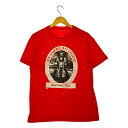 【中古】【メンズ】HELLS ANGELS SONNY BARGER ヘルズエンジェルス ビンテージ Tシャツ ハーレー アメリカンレジェンド 半袖 Tシャツ サイズ：M カラー：レッド 万代Net店