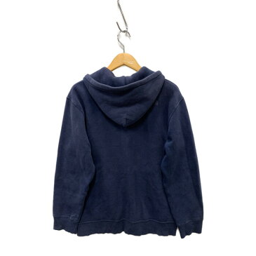 スーパーセール限定!20%OFF~【中古】【メンズ】THE NORTH FACE ザ・ノース・フェイス NT61602X カモフラージュロゴジップアップパーカー トップス アウター パーカー 裏起毛 アウトドア ブランド 古着 サイズ:XL カラー:ネイビー 紺 万代Net店