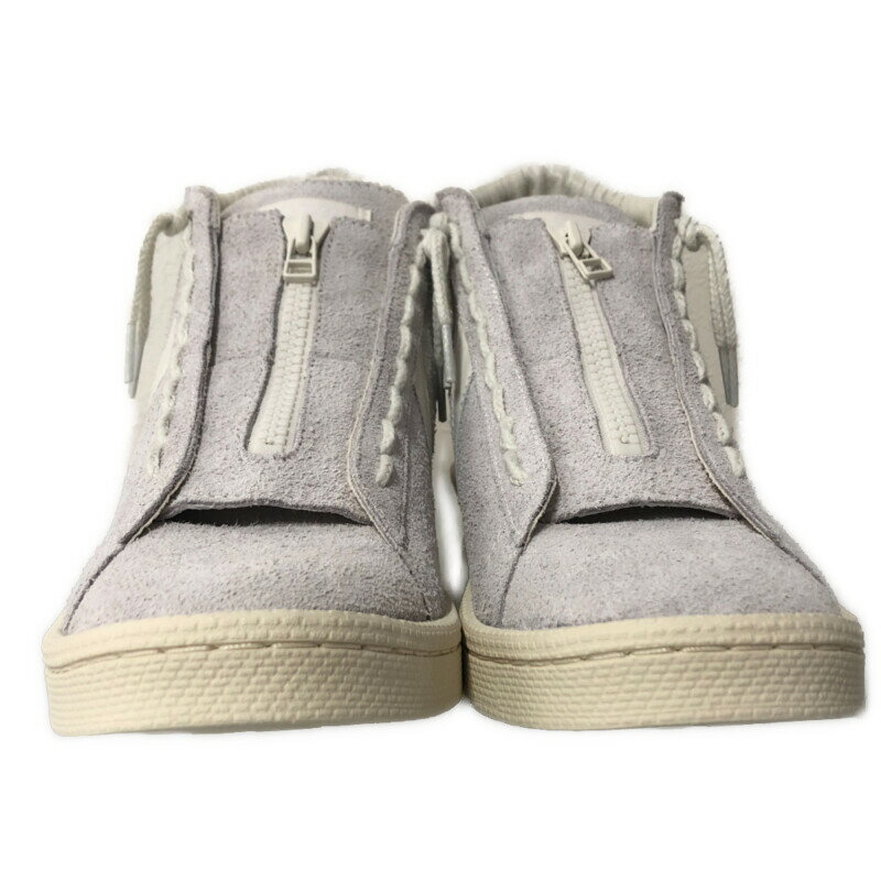 【美中古品】【メンズ】CONVERSE NONNATIVE コンバース ノンネイティブ PRO-LEATHER HI プロレザー ハイ スニーカー コラボ 靴 スウェード サイズ：26.5cm カラー：ホワイト 白 万代Net店