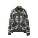 【中古】【メンズ】TMT SHAWL COLOR CARDIGAN TKN-F1407 ティーエムティー ショールカラーカーディガン ニット サイズ：M カラー：グレー 万代Net店