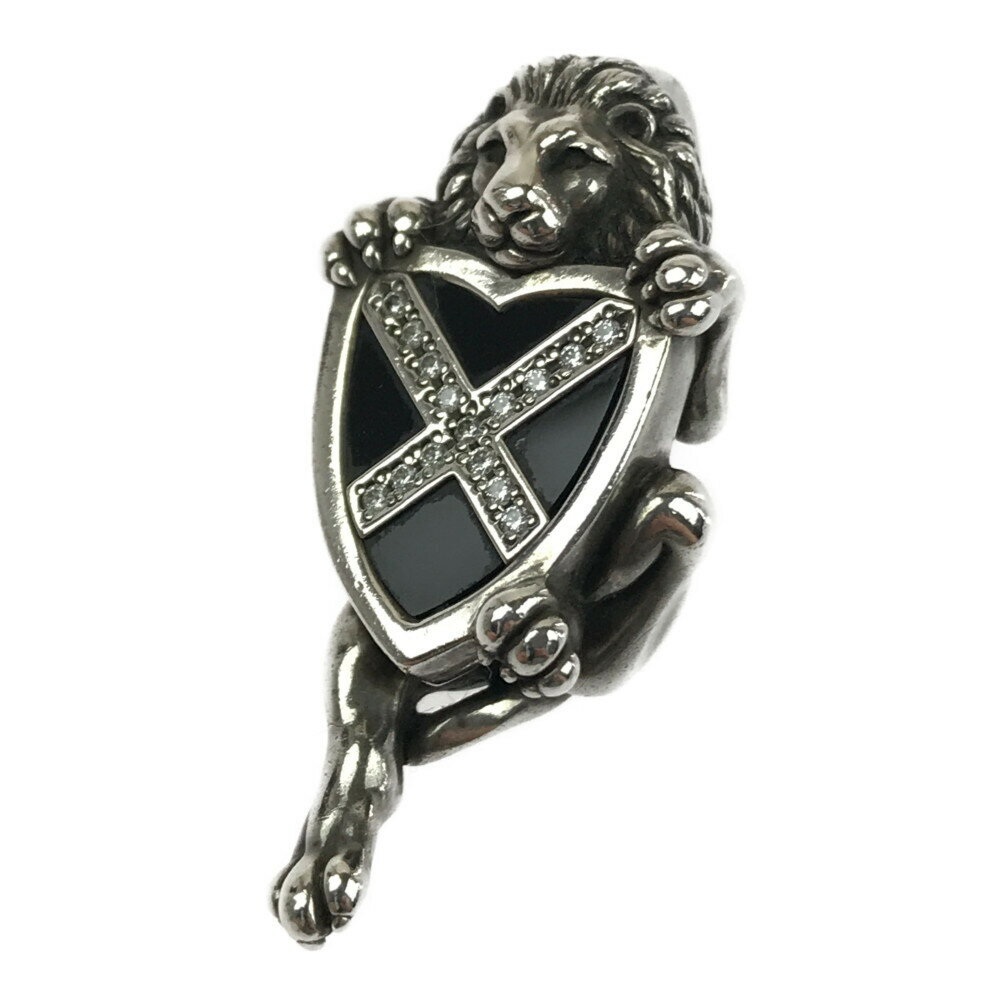 【中古】【メンズ】JUSTIN DAVIS SV925 REGAL LION PENDANT TOP SPJ523 ジャスティンデイビス シルバー926 リーガル ライオン ペンダント トップ アクセ 万代Net店