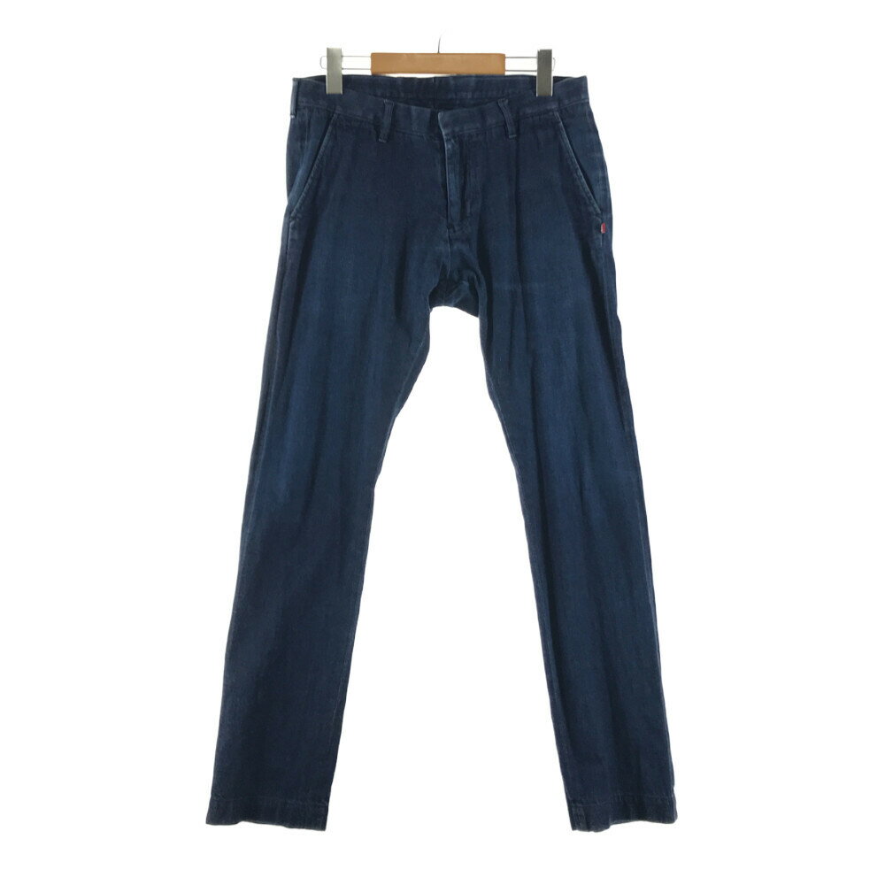 【中古】【メンズ】S/DOUBLE TAPERED DENIM PANTS エスダブル テーパードデニムパンツ ボトムス サイズ:32 カラー:INDIGO 万代Net店 153-220706-as-06-tag