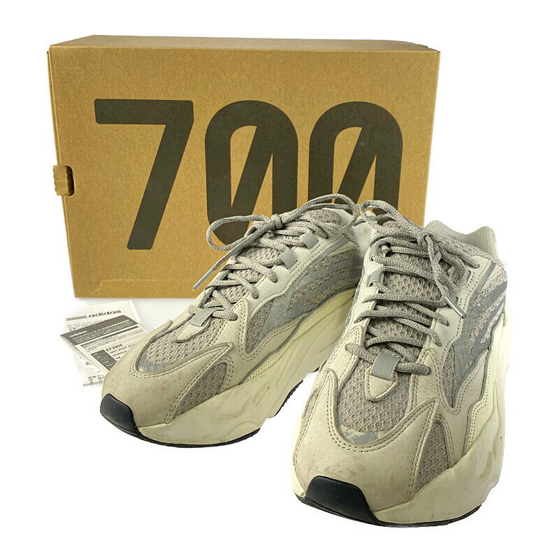 【中古】【メンズ】ADIDAS YEEZY BOOST 700 V2 EF2829 アディダス オリジナルス イージー ブースト 700 V2 スニーカー シューズ 靴 サイズ：27.5cm カラー：STATIC/STATIC/STATIC 万代Net店