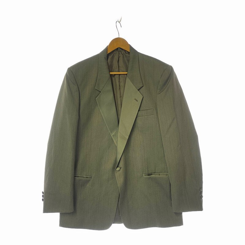 【中古】【メンズ】CHRISTIAN DIOR MONSIEUR ACTWUタグ 70〜80’s クリスチャンディオール ヴィンテージ テーラード ジャケット オールド アウター サイズ：44L カラ 万代Net店