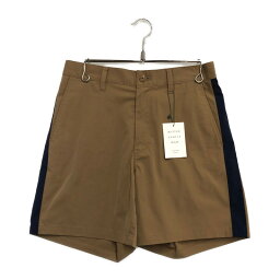 【美中古品】【メンズ】MISTERGENTLEMAN ミスタージェントルマン MGR-SO04 SIDE LINE SHORT サイドライン ショーツ ショートパンツ ハーフパンツ パンツ ズボン サイズ：S カラー：ベージュ 万代Net店