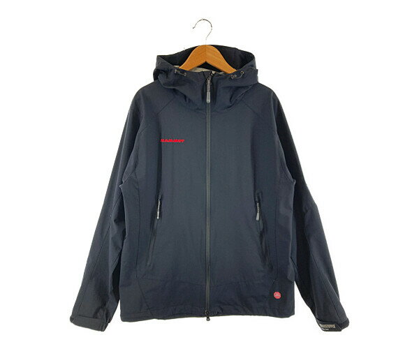 スーパーセール限定!10%OFF~【中古】【メンズ】MAMMUT MOUNTAIN PARKA NYLON JACKET マムート マウンテンパーカー ナイロンジャケット ライトアウター サイズ：M カラー：ブラック 万代Net店