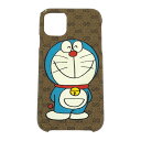 【中古】【メンズ/レディース】GUCCI × ドラえもん GGスプリームキャンバス iPhone11 ケース 647806 グッチ コラボ スマホアクセサリー ...