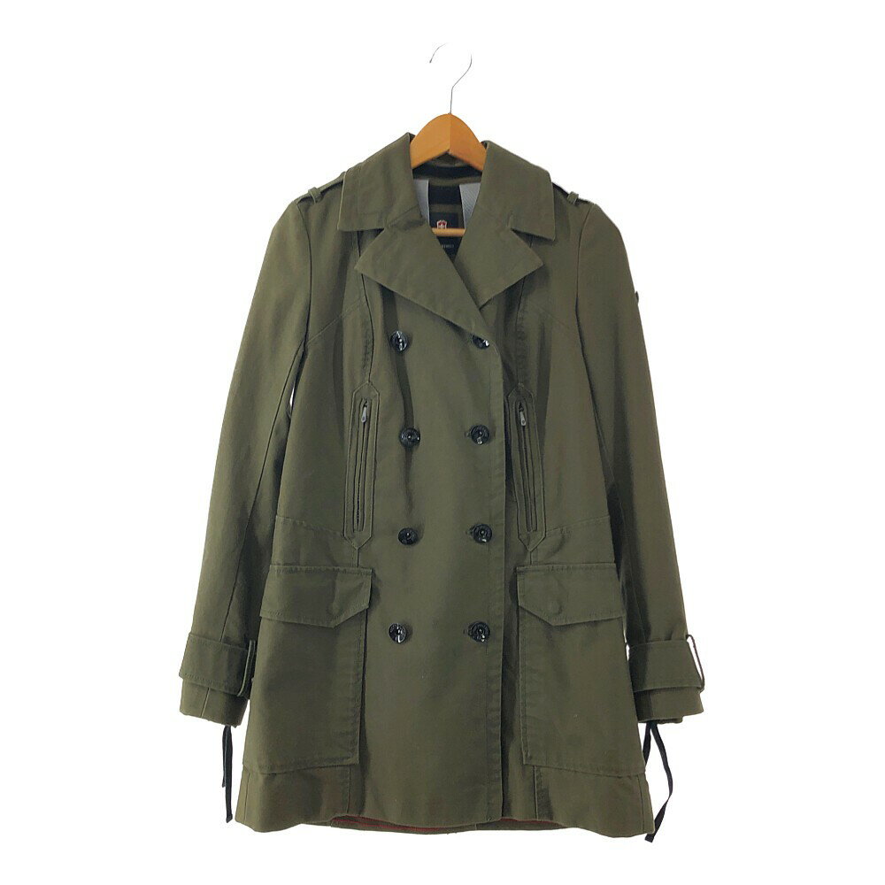 【中古】【レディース】VICTORINOX COTTON COAT VLJ73070 ビクトリノックス コットン コート アウター サイズ：36 カラー：カーキ 万代Net店