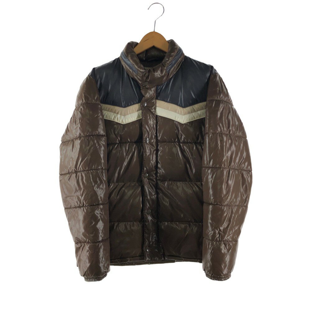 yÁzyYzWOOLRICH BATTING JACKET 2W5-8130 E[b` ȃWPbg AE^[ TCYFM J[FBROWN NetX