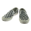 【中古】【レディース】VANS × ENGINEERED GARMENTS SLIP ON ヴァンズ エンジニアードガーメンツ 別注 コラボ スリッポン スニーカー ..