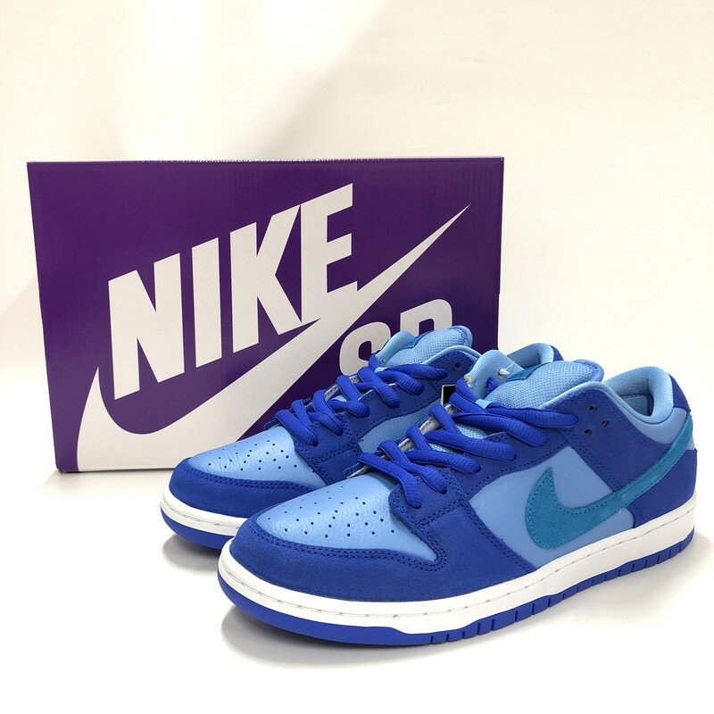 【中古】【未使用品】【メンズ】NIKE ナイキ DM0807-400 スケートボーディング DUNK LOW BLUE RASPBERRY ブルーラズベリー スニーカー サイズ：27.5cm カラー：ブルー 青 万代Net店