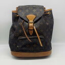 【中古】【メンズ/レディース】LOUIS VUITTON M51136 ルイ・ヴィトン モノグラム モンスリMM カラー：ブラウン 万代Net店