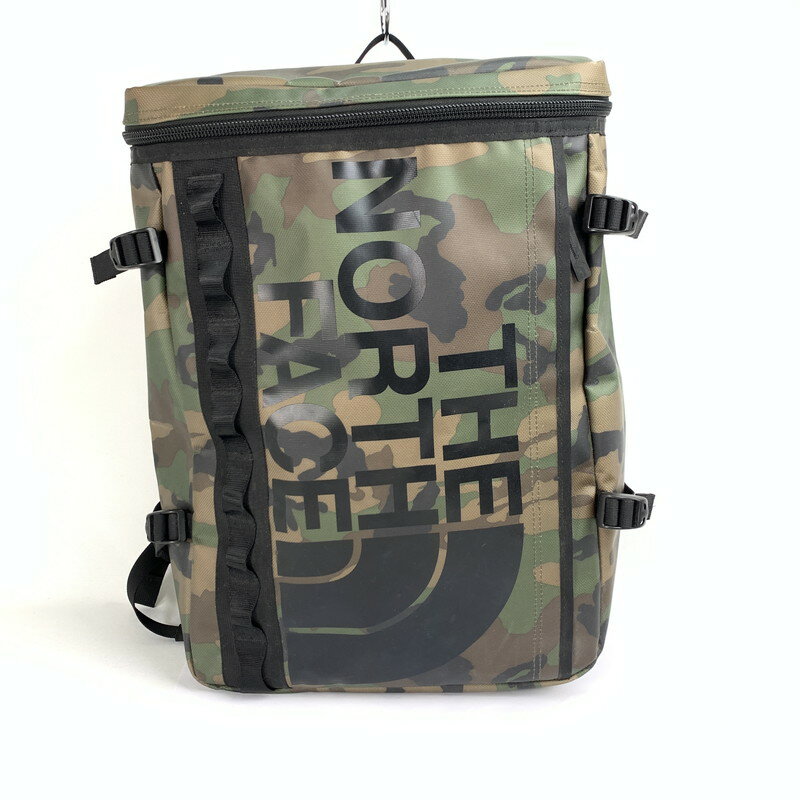 【中古】【メンズ/レディース】THE NORTH FACE ザ・ノース・フェイス NM81357 BC FUSE BOX 30L W.L.CAMO フューズボックス カモ リュック バックパック カバン 鞄 カラー：カモフラージュ 迷彩柄 グリーン 緑 万代Net店