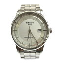 【中古】【メンズ】TISSOT POWERMATIC 80 T086407 ティソ パワーマチック80 オートマチックデイト 自動巻き 裏スケ 腕時計 サイズ：ケース径 約40mm 腕回り 最大約17 万代Net店