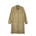 【中古】【レディース】Maison Martin Margiela 6 オリゾンティ期 MILITARY COAT メゾンマルタンマルジェラ ミリタリーコート アウター サイズ:40 カラー:ベージュ 万代Net店 169-221005-kk-36-min