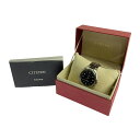 【中古】【メンズ】CITIZEN EXCEED ECO DRIVE H430-T005675 TA シチズン エクシード エコ ドライブ 電波ソーラー腕時計 サイズ：ケース径 約37mm 腕回り 最 万代Net店