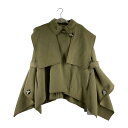 【美中古品】【レディース】SNIDEL × YUKO ARAKI × SWEET 21AW PONCHO COAT スナイデル 新木優子 スウィート 別注 コラボ ポンチョコート アウター サイズ:F 万代Net店 169-221022-kk-26-min(4)