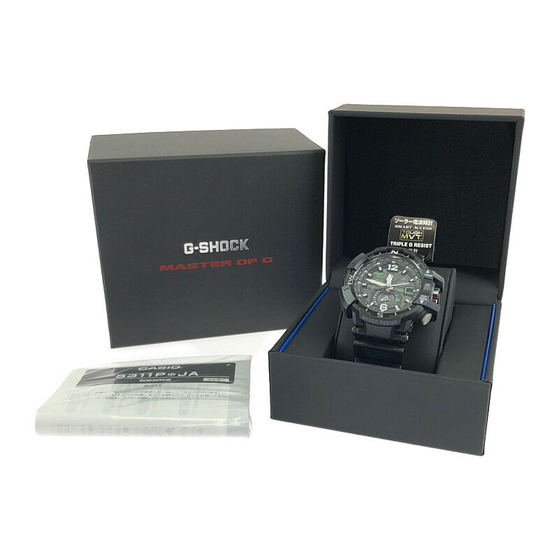 腕時計, メンズ腕時計 CASIO G-SHOCK MASTER OF G - AIR GRAVITYMASTER GW-A1100-1A3JF TOUGHSOLAR 48.453.817.3mm 21cm Net