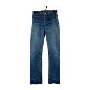 【中古】【メンズ】HELMUT LANG CLASSIC DENIM PANTS ヘルムートラング クラシックデニムパンツ ボトムス サイズ：27 カラー：ライトインディゴ 万代Net店