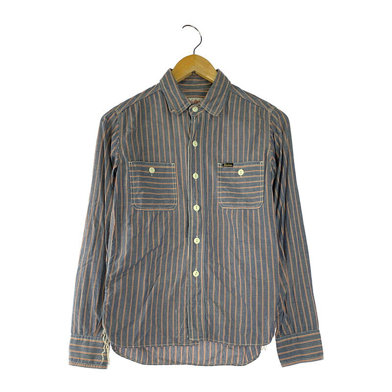 yÁzyYzSTUDIO DARTISAN LONG SLEEVE STRIPE SHIRT XefBI_`U OX[u XgCvVc  TCYFXS J[Fu[n NetX