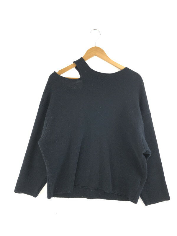 【中古】【レディース】6(ROKU) BEAUTY&YOUTH COTTON SHOULDER SLIT KNIT PULLOVER 8613-199-0048 ロク..