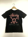 【中古】【メンズ】OLD STUSSY 90's SKULL BONE T-SHI