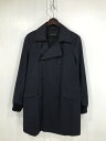 【中古】【メンズ】Lounge Lizard FINX TRENCH COAT ラウンジリザード トレンチコート ライトアウター サイズ：2 カラー：ネイビー 万代Net店