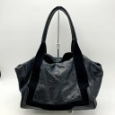 【中古】【レディース】BALENCIAGA バレンシアガ ネイビーカバス ハンドバッグ サイズ：下記参照 カラー：ブラック 万代Net店