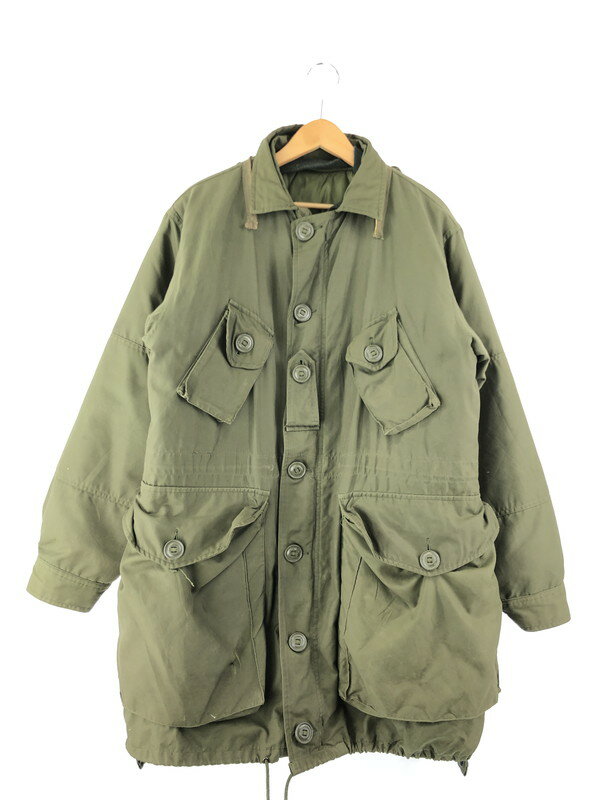 【中古】【メンズ】CANADIAN ARMY 70's COMBAT JACKET 8415-21-870-5576 カナダ軍 74年製 ライナー付き コンバットフィールドジャケット アウター ミリタリージャケット サイズ：5 REGULAR/MEDIUM カラー：オリーブ 万代Net店