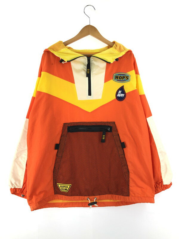 【中古】【メンズ】SUNTORY HOP'S NYLON ANORAK PULLOVER サントリー ホップス ナイロン アノラック プルオーバー ライトアウター サイズ：M カラー：マルチカラー 万代Net店