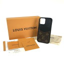 【中古】【メンズ】LOUIS VUITTON モノグラム バンパー iPhone12 PRO MAX M80082 ルイヴィトン スマートフォンケース アイフォ...
