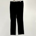 【中古】【メンズ】BURBERRY BLACK LABEL RAYON&POLYESTER SLACKS PANTS バーバリーブラックレーベル レーヨン&ポリエステル スラックスパンツ ズボン サイズ：76 カラー：ブラック 万代Net店