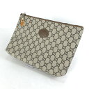 【中古】【メンズ/レディース】GUCCI グッチ GG PLUS セカンドバッグ OLD PVC クラッチバッグ オールドグッチ ブランド バッグ カバン 180-230414-nm-3-fuz 万代Net店