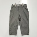 【中古】【メンズ】BEDWIN DICKIES CHINO WORK PANTS ベドウィン ディッキーズ チノワークパンツ ボトムス サイズ：S カラー：グレー 万代Net店