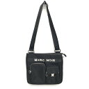 【中古】【メンズ/レディース】M RC NOIR LOGO MESSENGER BAG マルシェノア ロゴ メッセンジャーバッグ ショルダーバッグ 鞄 バッグ サイズ：約27×29.5×3cm カラー：BLACK 万代Net店