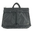 【中古】【メンズ】PORTER TANKER BRIEFCASE ポーター タンカー ブリーフケース ハンドバッグ ビジネスバッグ 吉田カバン サイズ：約29×41×10cm カラー：ブラック 万代Net店