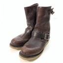 【中古】【メンズ】RED WING レッドウィング 2970 エンジニアブーツ シューズ 靴 ブーツ サイズ：25.5cm カラー：ブラウン 茶 164-230506-gm-39-fuz 万代Net店