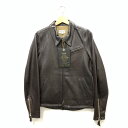 【美中古品】【メンズ】WESTRIDE ウエストライド CRUISER JACKET GOAT LEATHER クルーザージャケット ゴートレザー レザージャケット トップス アウター ブランド 古着 サイズ：36 カラー：ブラウン 茶 145-230507-gm-3-fuz 万代Net店